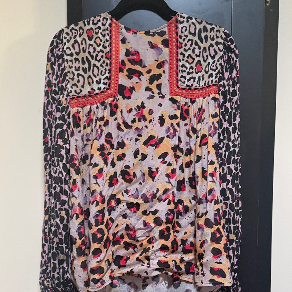 Leopard Print Women's Top